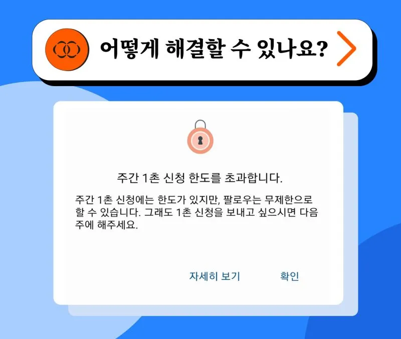 링크드인 B2B 영업:  주간 1촌 신청 한도 초과 문제를 해결하는 방법
